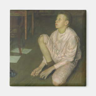 Wolf, der Sohn des Künstlers, 1900 Magnet