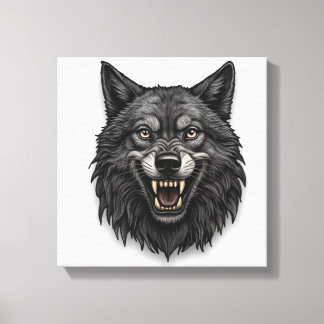 Wolf Design Leinwanddruck