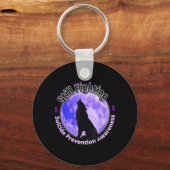 Wolf Design Schlüsselanhänger (Vorderseite)