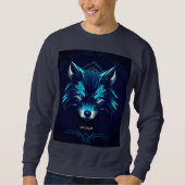 Wolf Design Sweatshirt (Vorderseite)
