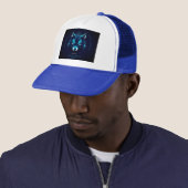 Wolf Design Sweatshirt Truckerkappe (Beispiel)