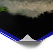 Wolf Digital Art Poster (Ecke)