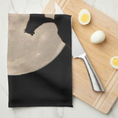 Wolf Dog Handtuch Schlitten Hund Lover Tee Handtuc (Viertel Falte)