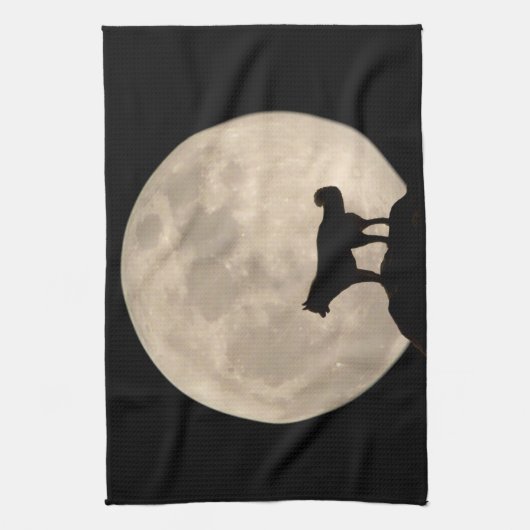 Wolf Dog Handtuch Schlitten Hund Lover Tee Handtuc (Vertikal)