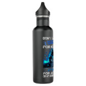 Wolf Dont Ever Mistake My Silence For Ignorance My Edelstahlflasche (Links)