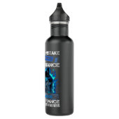 Wolf Dont Ever Mistake My Silence For Ignorance My Edelstahlflasche (Rechts)