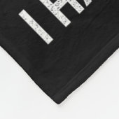 Wolf Dont Judge Me You Cant Handle Fleecedecke (Ecke)