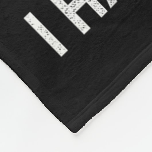 Wolf Dont Judge Me You Cant Handle Fleecedecke (Ecke)