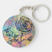 Wolf-Dorn Schlüsselanhänger (Rückseite)