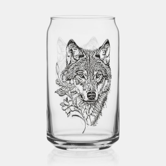 Wolf Dosenglas (Vorderseite)