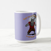 Wolf down candy - Werewolf-Tasse Kaffeetasse (VorderseiteRechts)