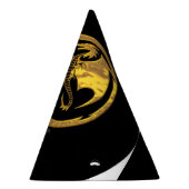 Wolf & Dragon Gold Party Hüte Partyhütchen (Rechts)