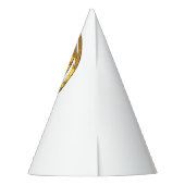 Wolf & Dragon Gold Party Hüte Partyhütchen (Rückseite)