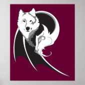 Wolf & Dragon Print Poster (Vorne)