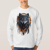 Wolf Dream Catcher T - Shirt (Vorderseite)