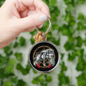 Wolf Dreamcatcher Schlüsselanhänger (Hand)