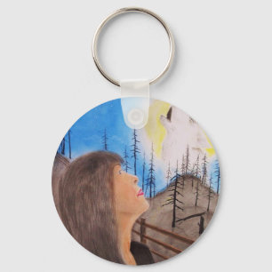 Wolf Dreamer Schlüsselanhänger