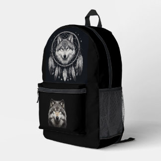 Wolf Dreams BackPack Bedruckter Rucksack