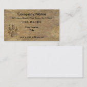 Wolf-Druck Visitenkarte (Vorne/Hinten)