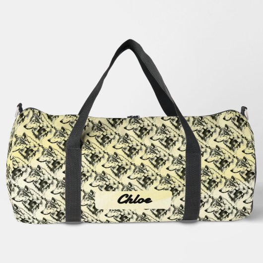 Wolf Duffle Bag (Vorderseite)