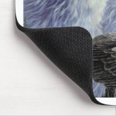 Wolf Eagle Animals Naturpark Büro für Naturschutz Mousepad (Ecke)