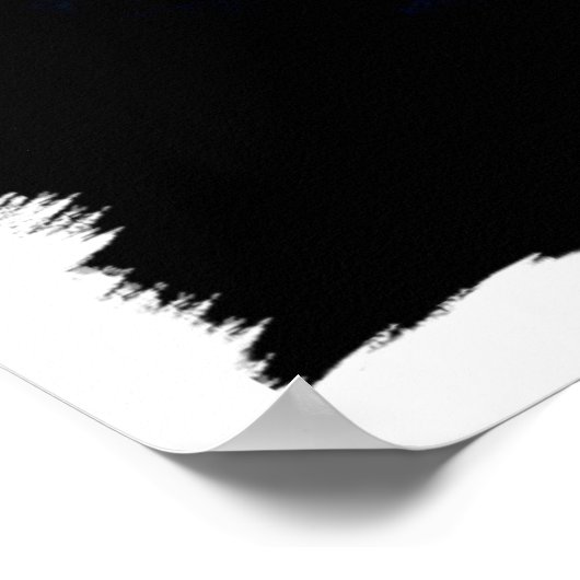 Wolf & Eagle Wildlife Art Poster (Ecke)