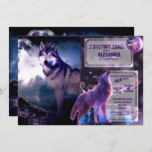 Wolf Einladung (Vorne/Hinten)