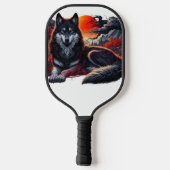 Wolf Eleganz Pickleball Schläger (Rückseite)