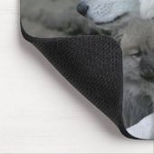 Wolf-Elternteil Mousepad (Ecke)