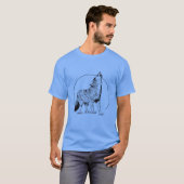 WOLF ETIKETT T-Shirt (Vorne ganz)