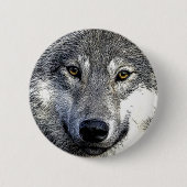 Wolf Eyes Artwork Button (Vorderseite)