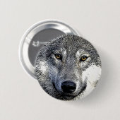Wolf Eyes Artwork Button (Vorne & Hinten)