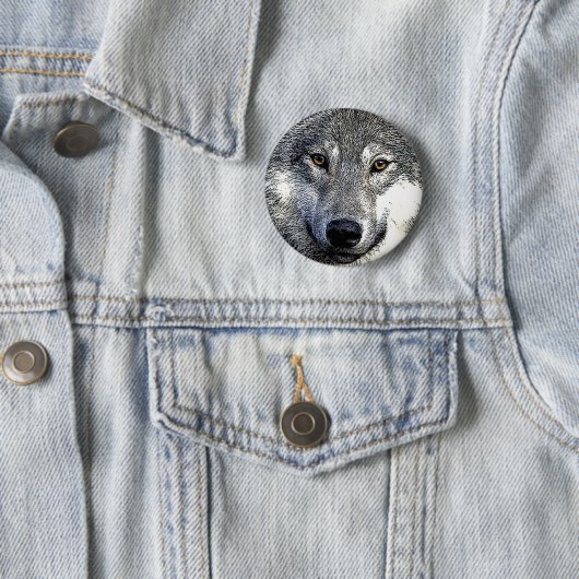 Wolf Eyes Artwork Button (Beispiel)