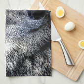 Wolf Eyes Artwork Handtuch (Viertel Falte)