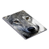 Wolf Eyes Artwork Notizblock (Rechte Seite)