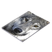 Wolf Eyes Artwork Notizblock (Linke Seite)