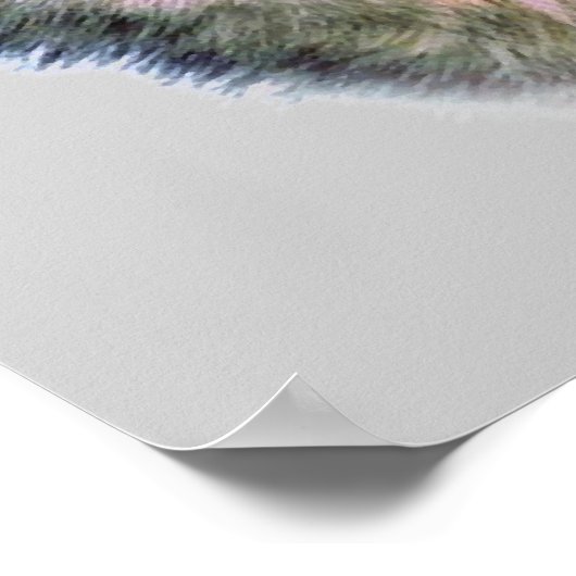 Wolf Eyes Artwork Poster (Ecke)