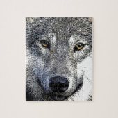 Wolf Eyes Artwork Puzzle (Vertikal)