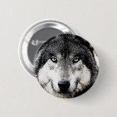 Wolf Eyes Button (Vorne & Hinten)