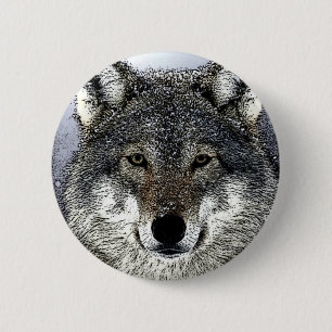 Wolf Eyes Button
