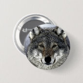 Wolf Eyes Button (Vorne & Hinten)