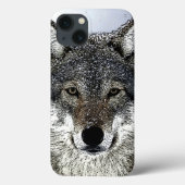 Wolf Eyes Case-Mate iPhone Hülle (Rückseite)