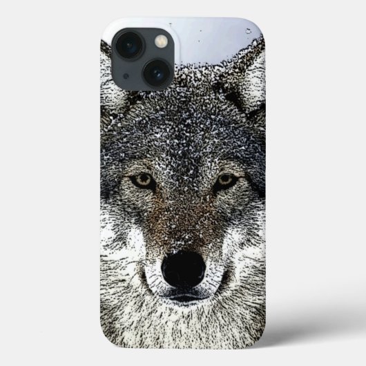 Wolf Eyes Case-Mate iPhone Hülle (Rückseite)