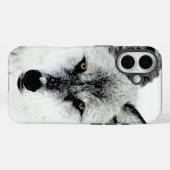 Wolf Eyes Case-Mate iPhone Hülle (Rückseite (Horizontal))