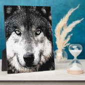 Wolf Eyes Fotoplatte (Seite)