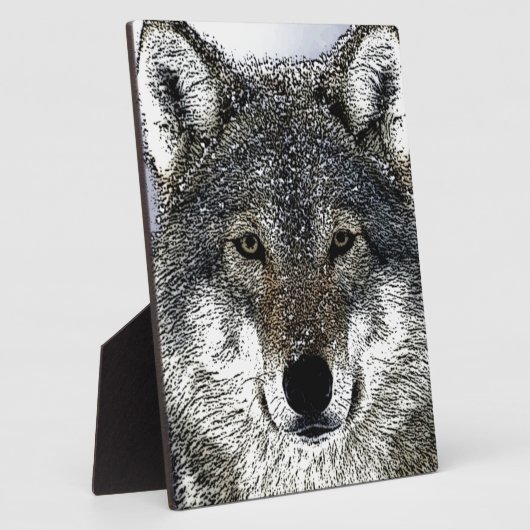 Wolf Eyes Fotoplatte (Seite)