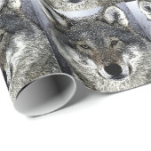 Wolf Eyes Geschenkpapier (Rolleneckpunkt)
