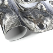 Wolf Eyes Geschenkpapier (Rolleneckpunkt)