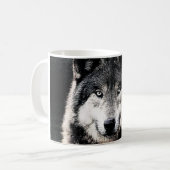 Wolf Eyes Kaffeetasse (Vorderseite Links)