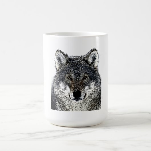 Wolf Eyes Kaffeetasse (Mittel)